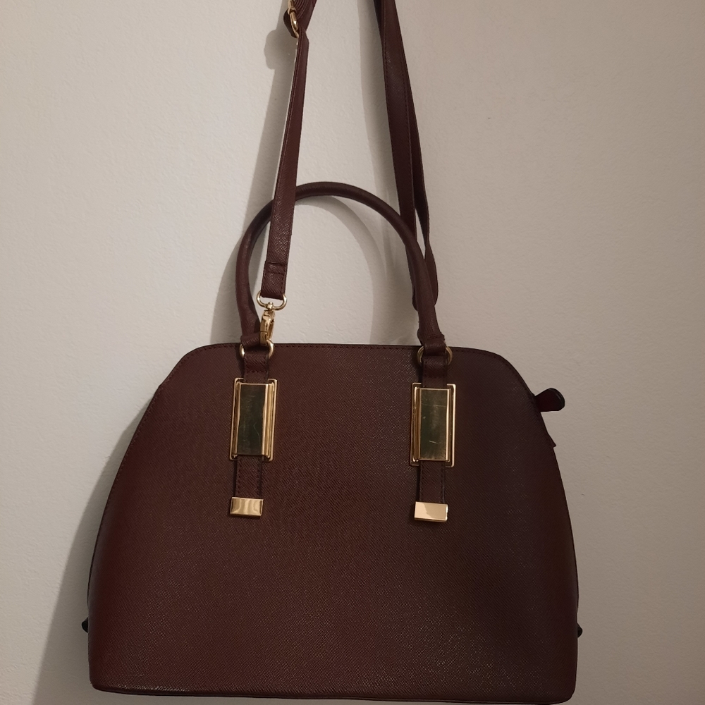 Aldo burgundy purse